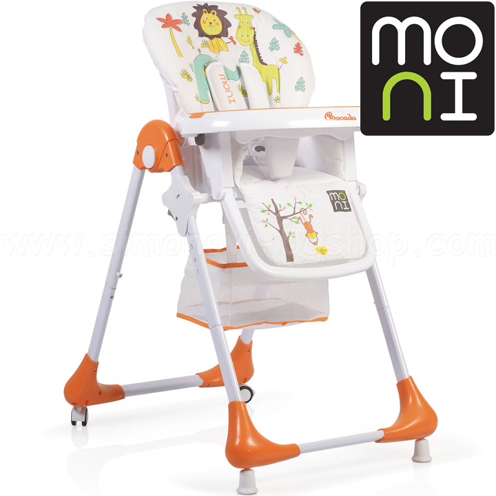 Moni Children's dining chair Avocado Safari