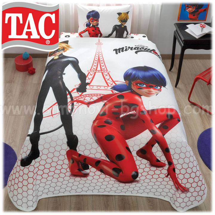 Tac - Шалте за легло Miraculous 22314 Tac - Шалте за легло Miraculous 22314