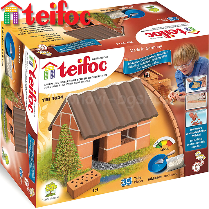 Teifoc Constructor Bricks - 4400 Christmas creches . Made In