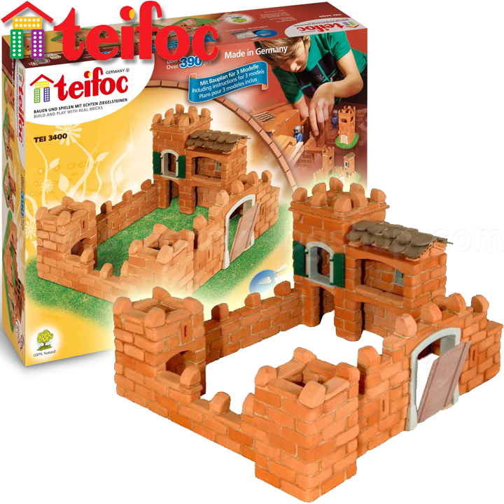 Teifoc Constructor cu cărămizi - Castelul Knight 3600