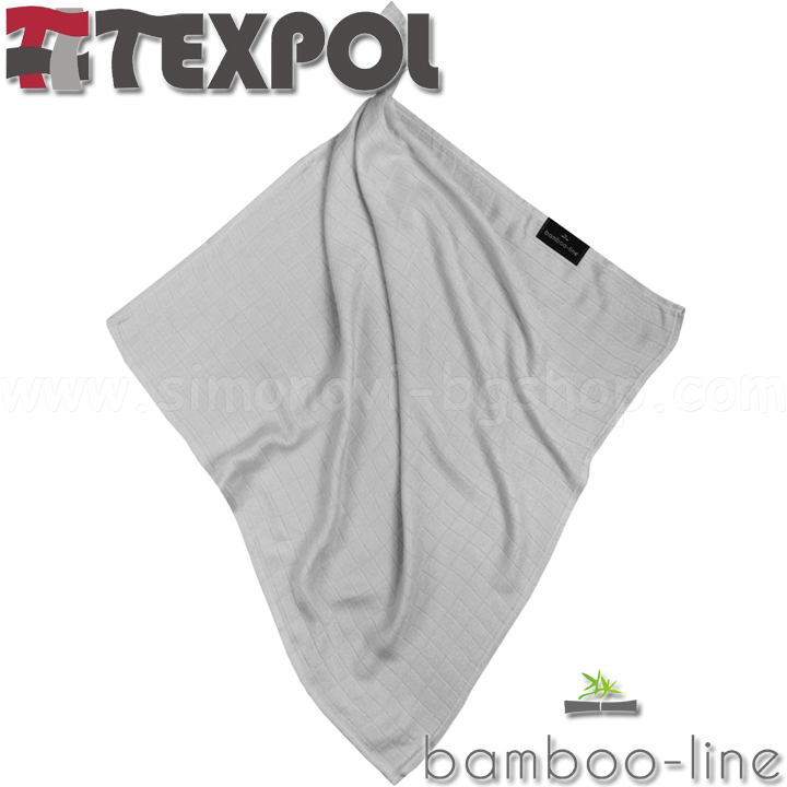 Texpol Bamboo-line   CLASSIC 120/120. Grey 22626
