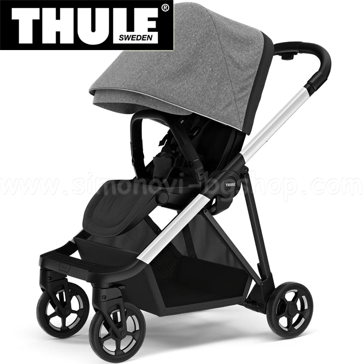 Thule  Shine Grey Melange -  Aluminum 11400200