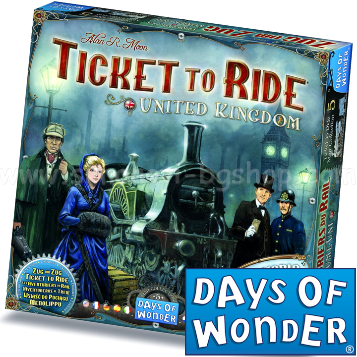 Ticket to Ride United Kingdom Board game - Days of Wonder
