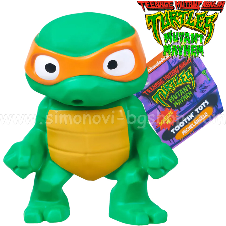 Țestoasele Ninja Tootin' Tots Michelangelo 84210