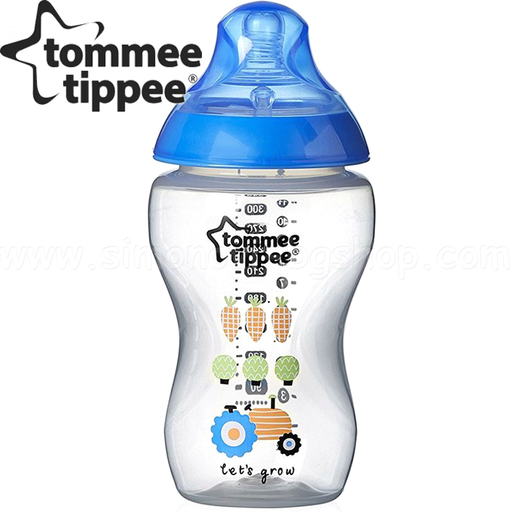 *Tommee Tippee   Easi Vent 340ml 3.+ Blue 42269787