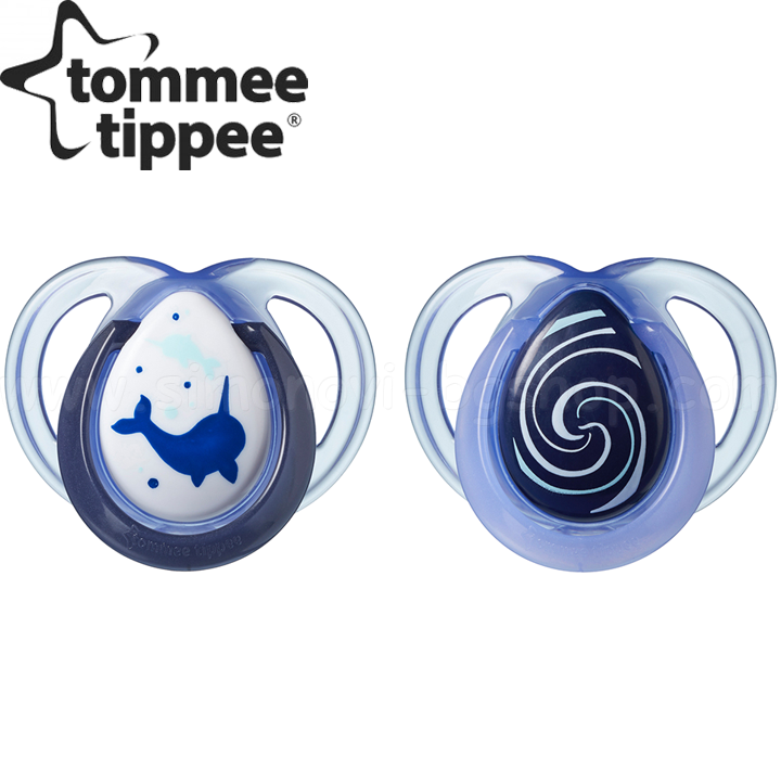 *Tommee Tippee   2. NIGHT TIME 0-6 Blue Sea