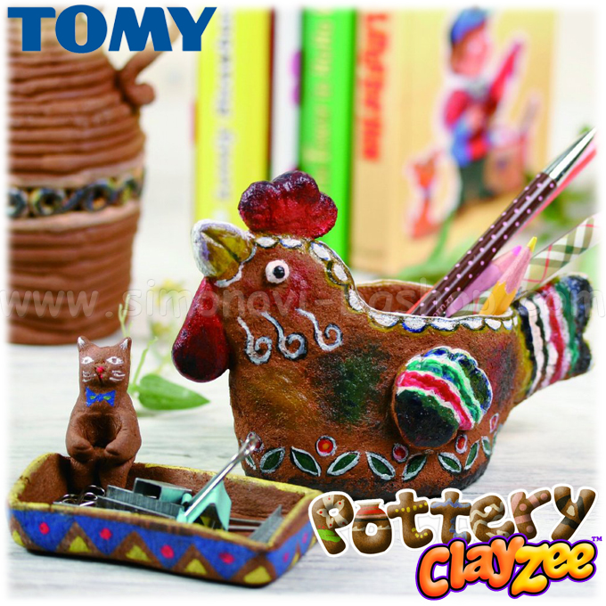 Tomy ClayZee - Modellers Ceramics Pottery 71533