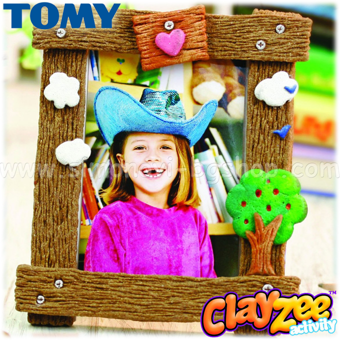 Tomy ClayZee - Set Wood Works 71489