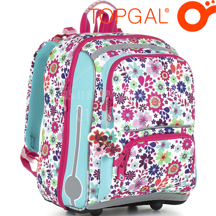 Topgal Ученическа раница за първи клас Flowers CHI 880 Topgal Ученическа раница за първи клас Flowers CHI 880