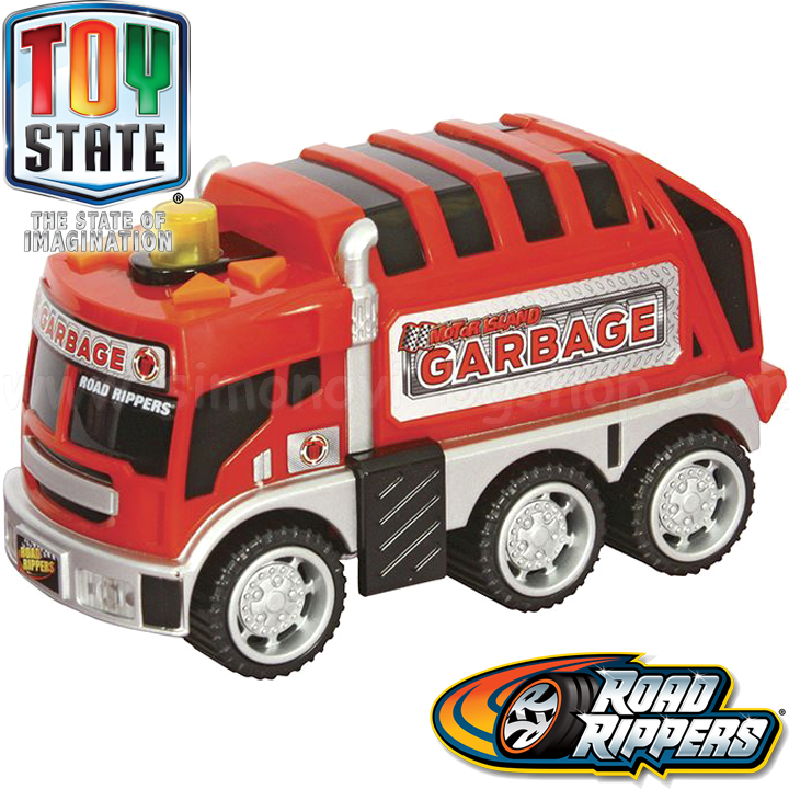 *Toy State Road Rippers -   Garbage Truck 33220 