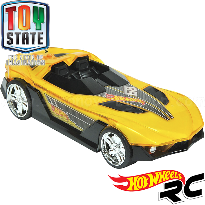 *Toy State Hot Wheels -  Hyper Racer Yellow 90530 