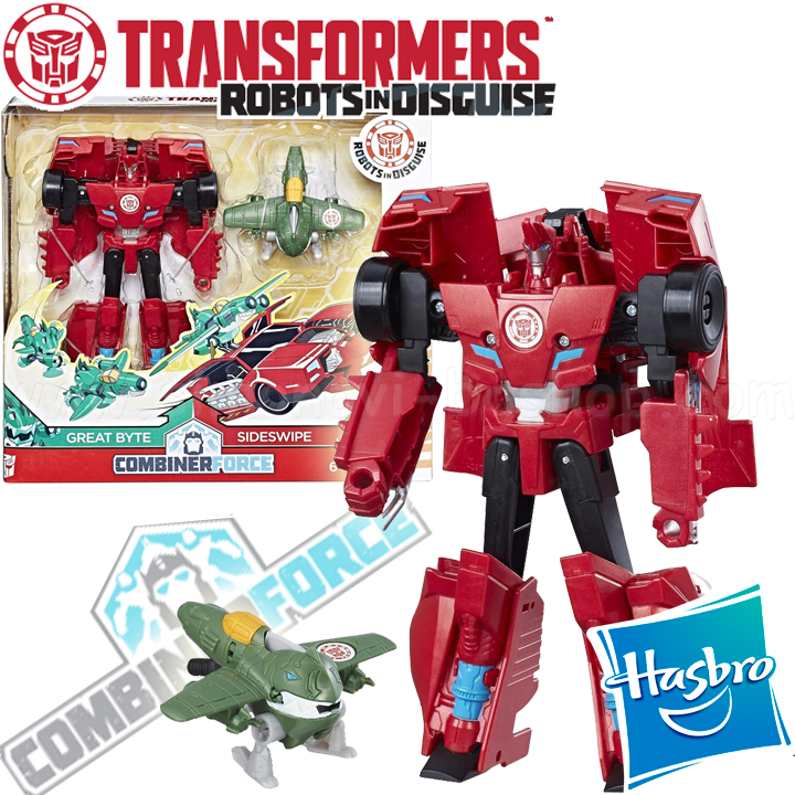 Hasbro Transformers Combiner Force Активатор с робот Great Byte vs. Sideswipe C0 Hasbro Transformers Combiner Force Активатор с робот Great Byte vs. Sideswipe C0