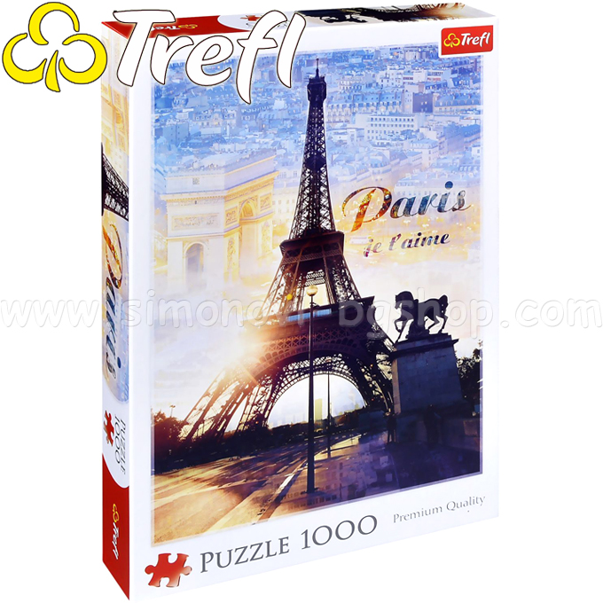 Trefl Premium Quality Puzzle 1000h. "Paris Dawns" 10394