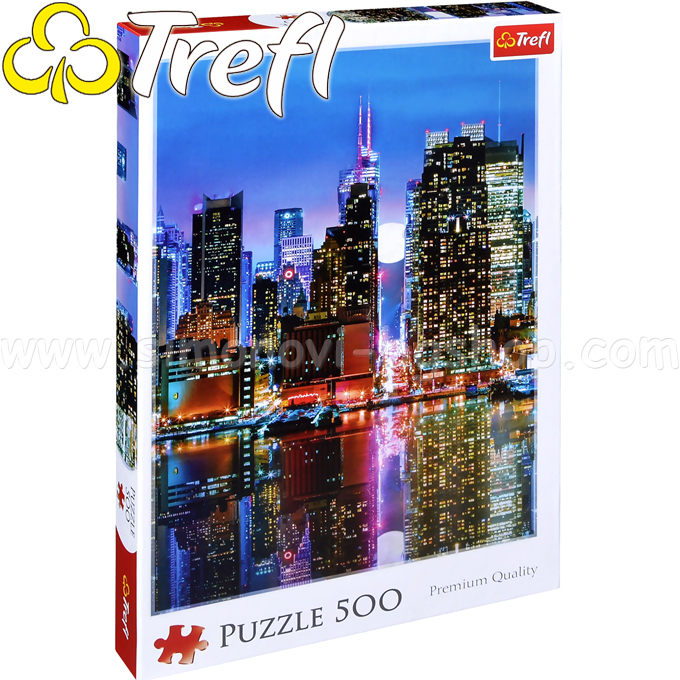 Trefl Premium Quality Puzzle 500h. "Full Moon over Manhattan" 37261