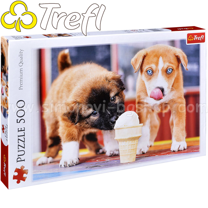 Trefl Premium Quality Puzzle 500h. "It's time for ice cream" 37272