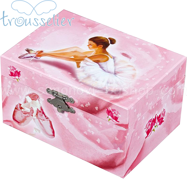 Trousselier Музикална кутия Ballerina Pink S50974 Trousselier Музикална кутия Ballerina Pink S50974