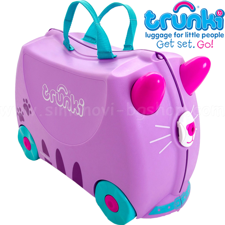 *Trunki     3  1 Ride-on Cassie The Cat
