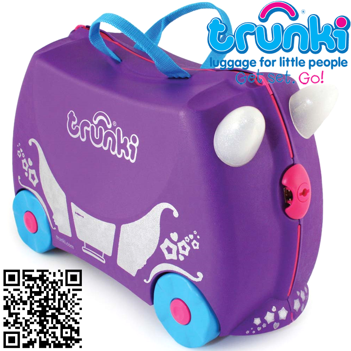 *Trunki     3  1 Ride-on Princess Penelope DELUXE