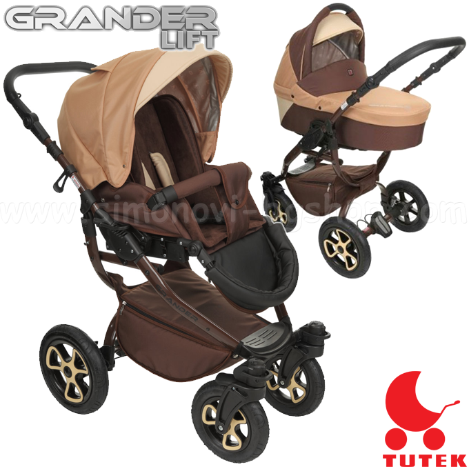 Tutek Pram 2 în 1 Grander GF8 Lift