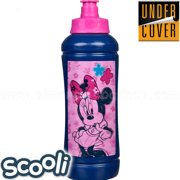 UnderCover Scooli Minnie Mouse Шише за вода 425мл. 27306 UnderCover Scooli Minnie Mouse Шише за вода 425мл. 27306
