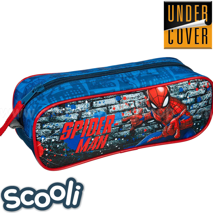 UnderCover Scoolian Spiderman Student Neeser cu un zip 27598