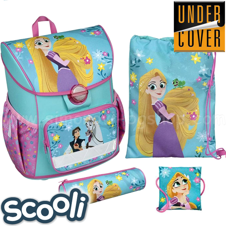 UnderCover Scooli Rapunzel Ergonomic Backpack with Accessories 27646 UnderCover Scooli Rapunzel Ergonomic Backpack with Accessories 27646