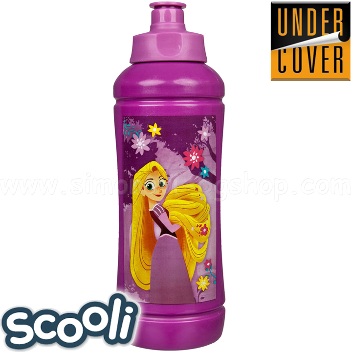 UnderCover Scooli Rapunzel Шише за вода 425мл. 27545 UnderCover Scooli Rapunzel Шише за вода 425мл. 27545