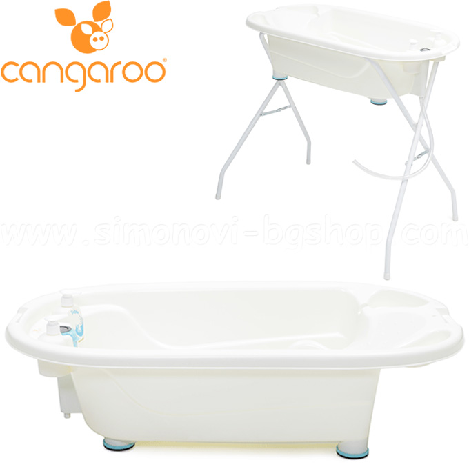 Cangaroo - Dolphin Blue Bath cu stand