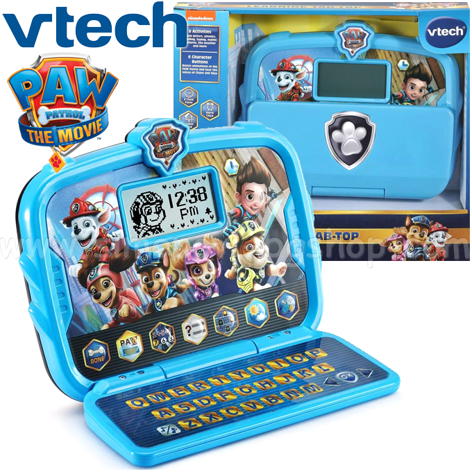 * Laptop educațional Vtech Paw Patrol în limba engleză V542803