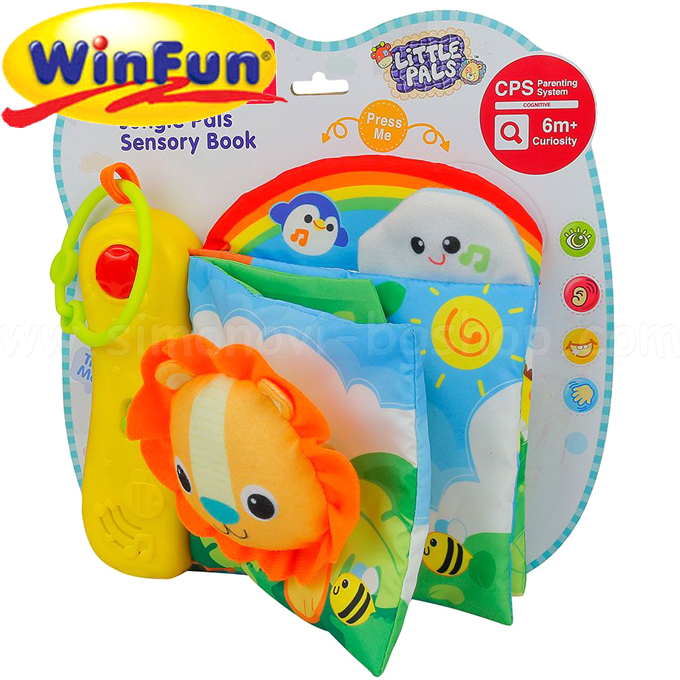Winfun Мека музикална книжка 122408 Winfun Мека музикална книжка 122408