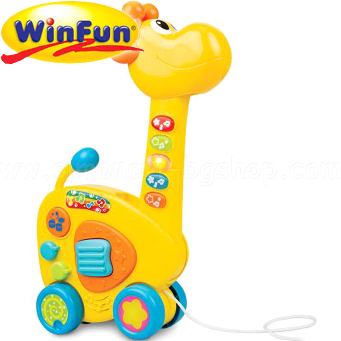 Winfun Китара Жираф 2в1 Beat Bop 2089 Winfun Китара Жираф 2в1 Beat Bop 2089