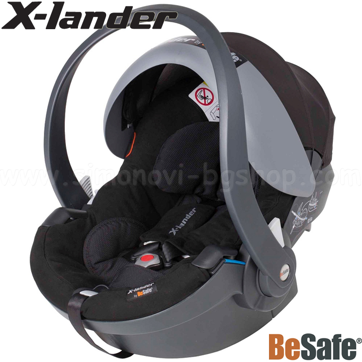 X-Lander - Car seat BeSafe Black