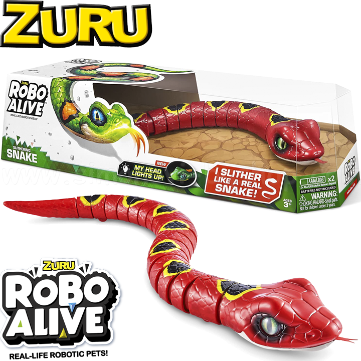 *Zuru Robo Alive Junior     Slithering Snake 7150A