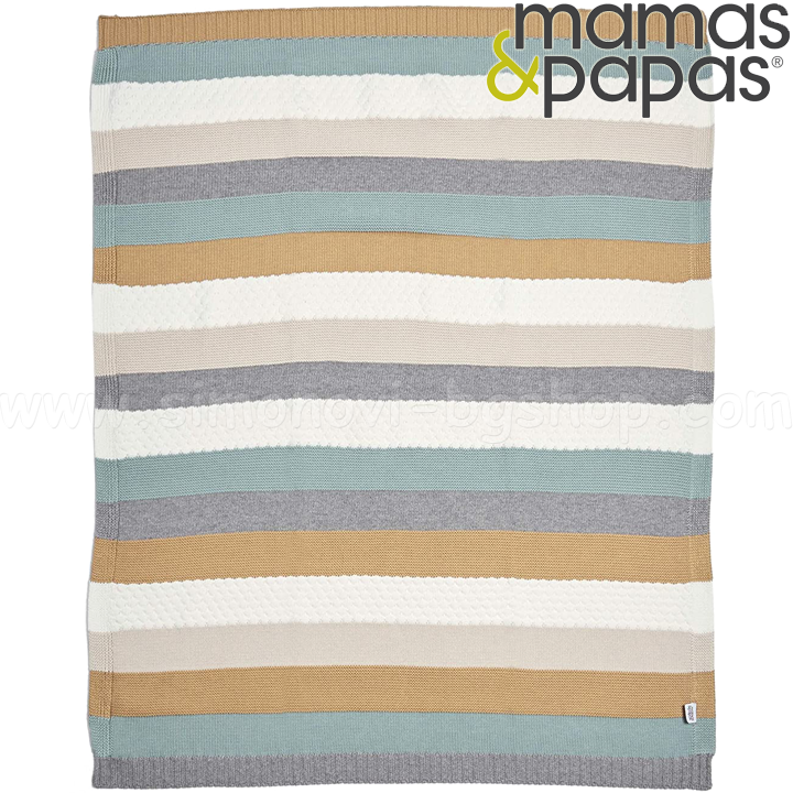 *Mamas & Papas    Multi Stripe Blue 7883B1604