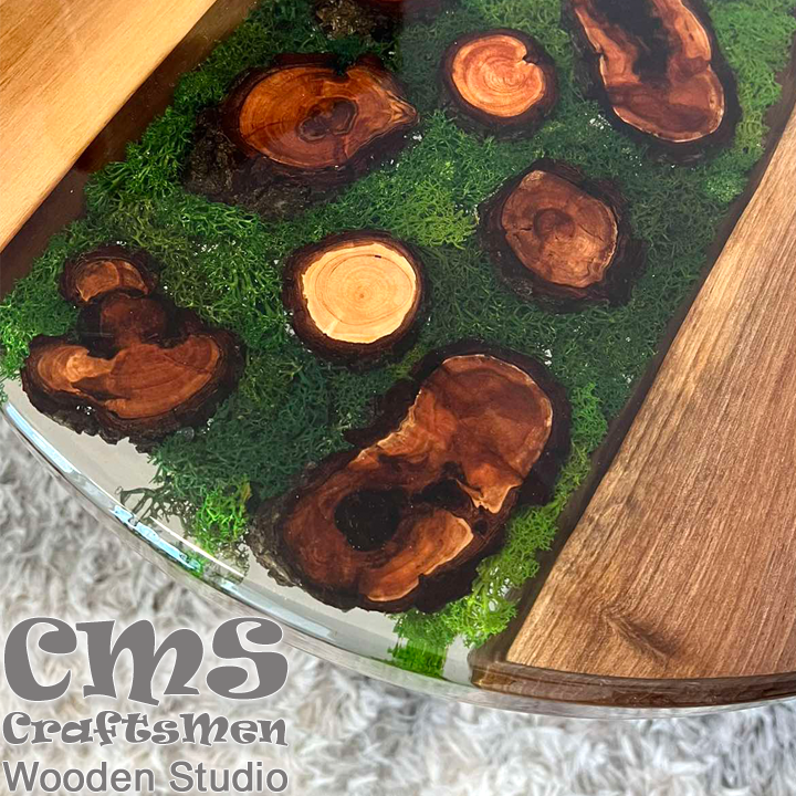 *Crafts Men Wooden Studio   -     "Forest Nature Green"