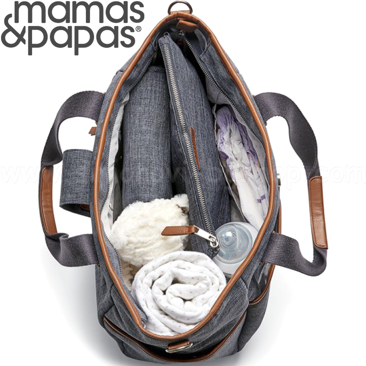 Mamas & Papas    Tote Navy Marl 4904BZ100
