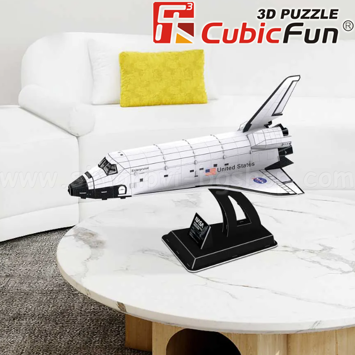 *3D Cubic Fun Puzzles   NASA   Discovery 126. DS1057h