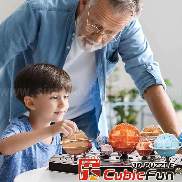 *3D Cubic Fun Puzzles   National Geographic   173. DS1087h