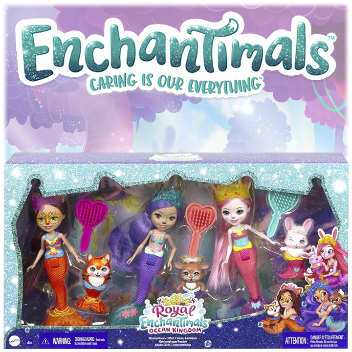*Enchantimals Royal    3 . Ocean Kingdom HCF87