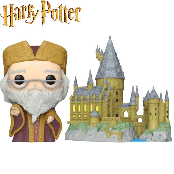 *Funko POP! Town: Harry Potter   Dumbledore with Hogwarts #27