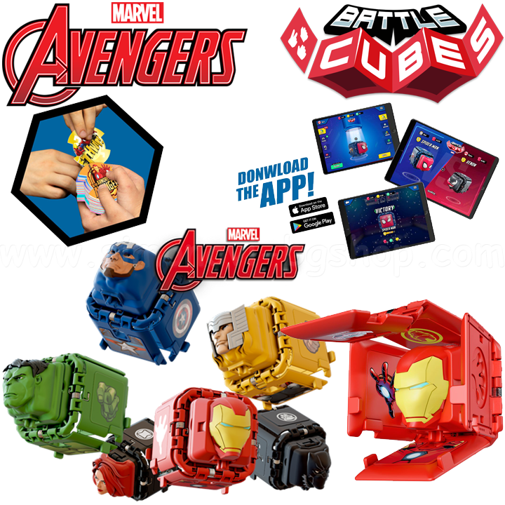 * Marvel Avengers BATTLE CUBES   "   " 