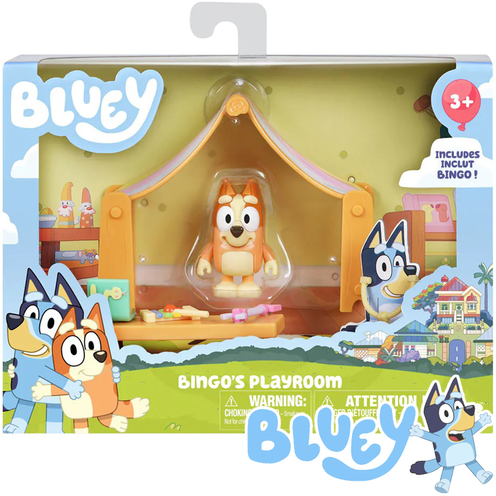 *BLUEY Playroom with figure 