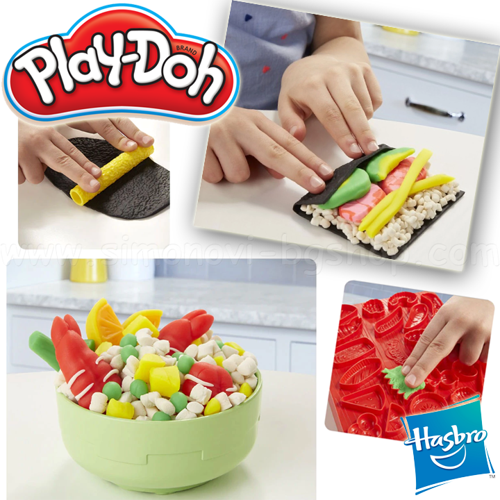 * Hasbro Playdoh Sushi   "" E7915