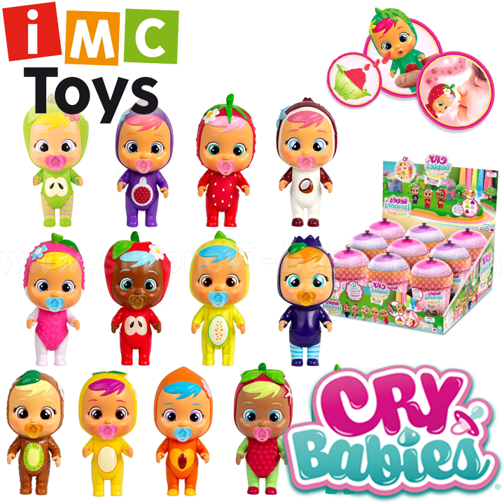 *IMC Toys Cry MAGIC TEARS   TUTTI FRUTTI 93355 