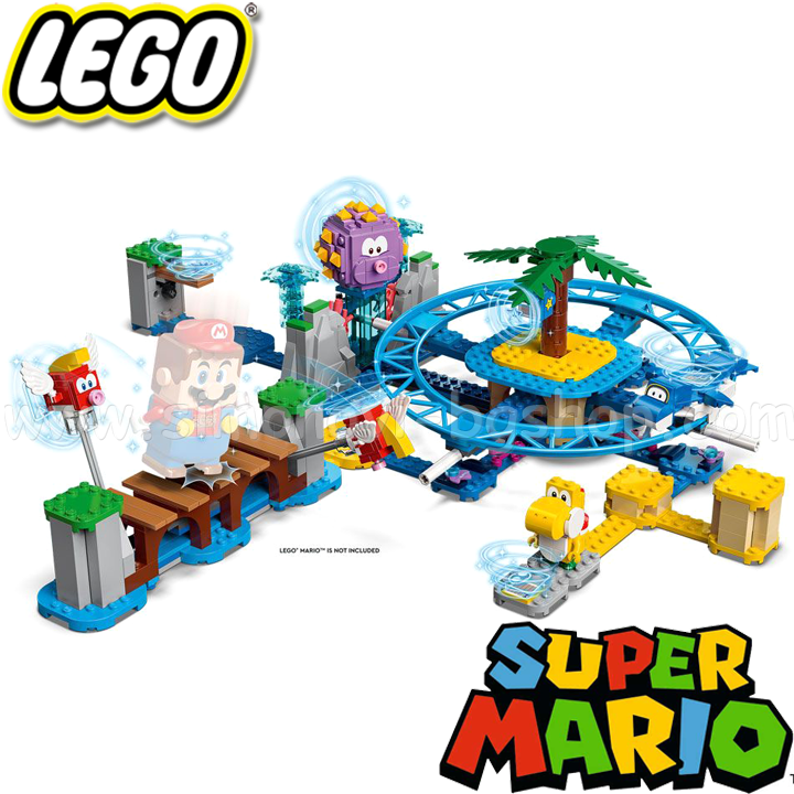2020 Lego Super Mario    Big Urchin Beach 71400