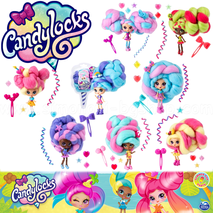 *Candylocks       Posie Peach & Fin Chilla 6056250