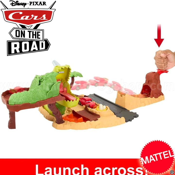 * Cars Disney On The Road    Dino  HMD74