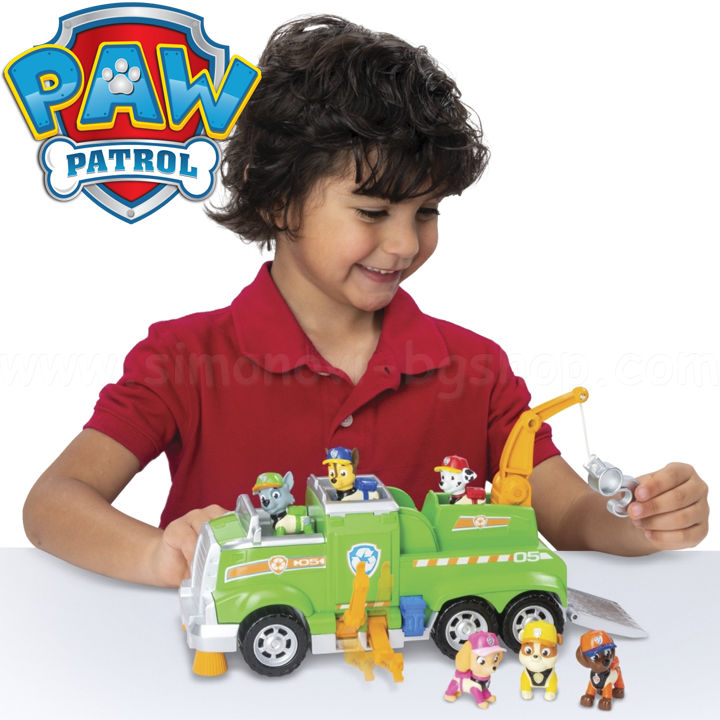 *Paw Patrol Rocky's Team Recycling Truck     60529