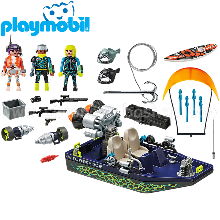 playmobil top agents 70006