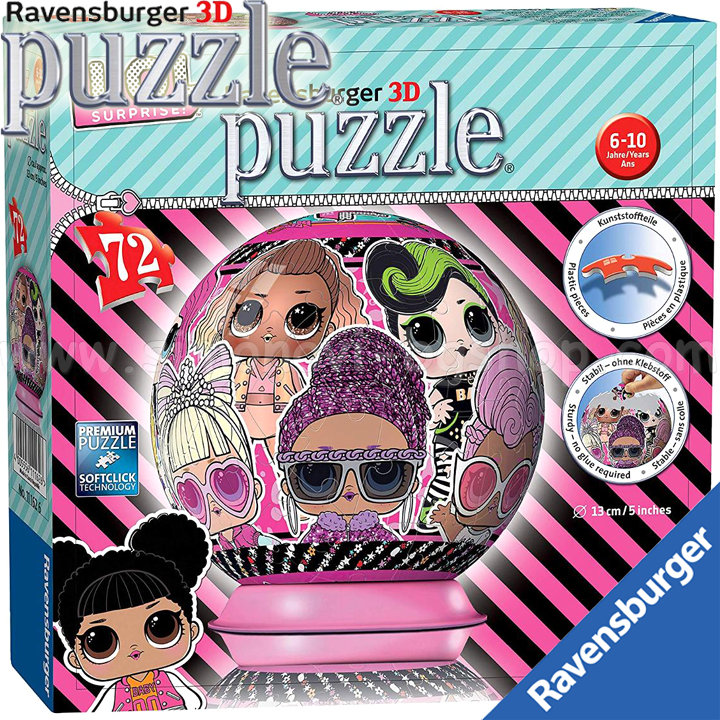 ravensburger 3D puzzle LOL 72  11162